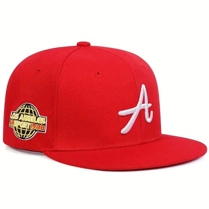 Casquettes de baseball unisexes avec broderie de lettres gothiques