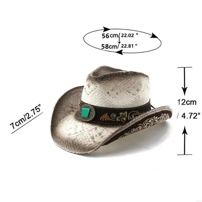 Chapeau paille à larges bords