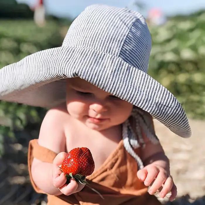 Chapeau de soleil pour enfants UPF 50+