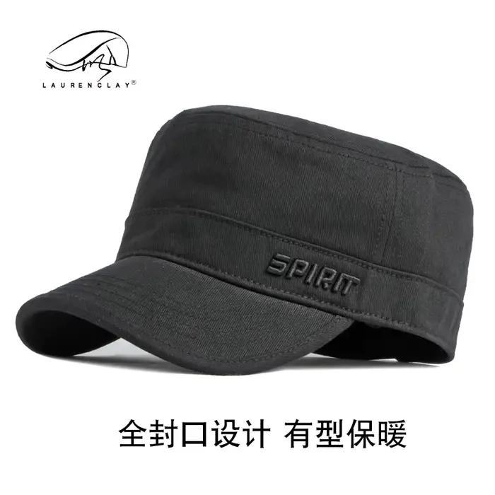 Chapeau plat en coton pour hommes et femmes