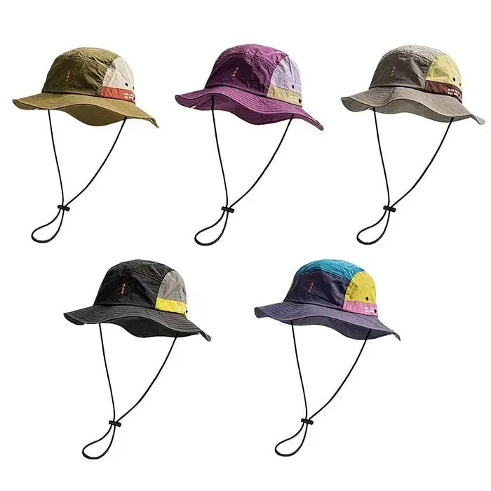 Chapeau Bob Vintage d'Été à Séchage Rapide et Respirant