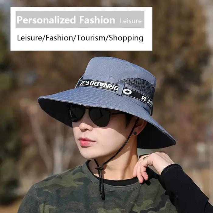 Chapeau d'extérieur coupe-vent pour homme