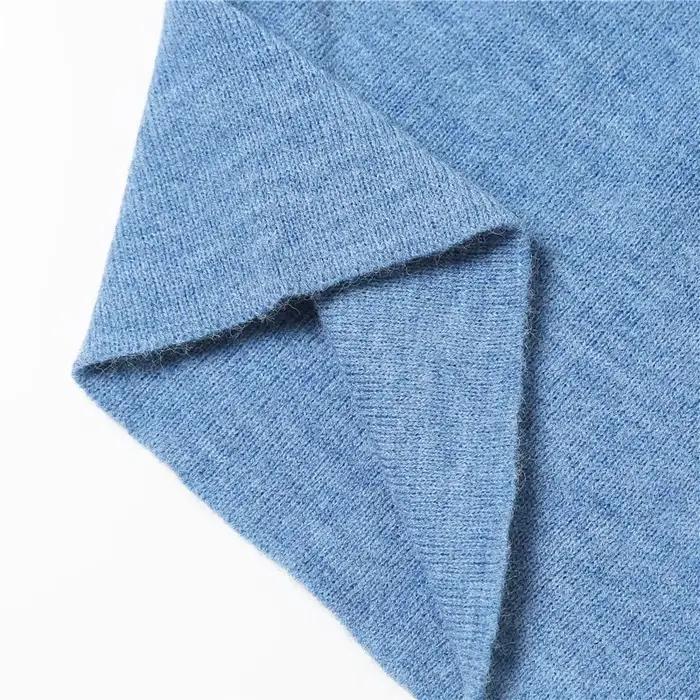 Bonnet à col rond tricoté pour homme et femme