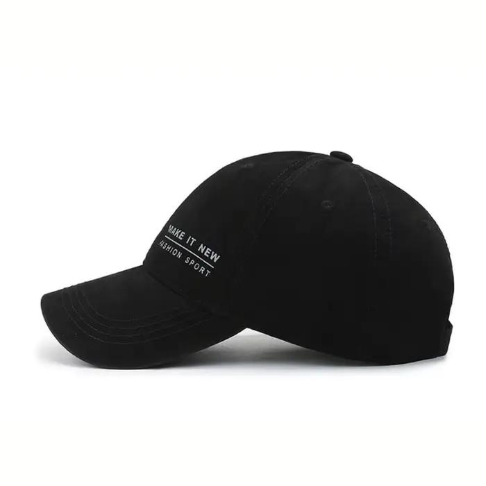 Casquette de baseball à visière brodée