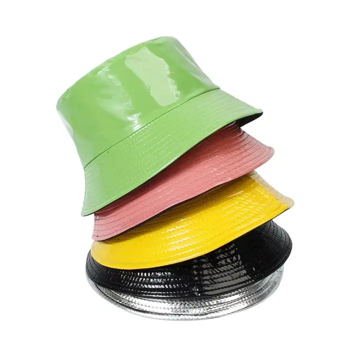 Chapeau Bob Hip-Hop Brillant Tendance pour Femme et Homme