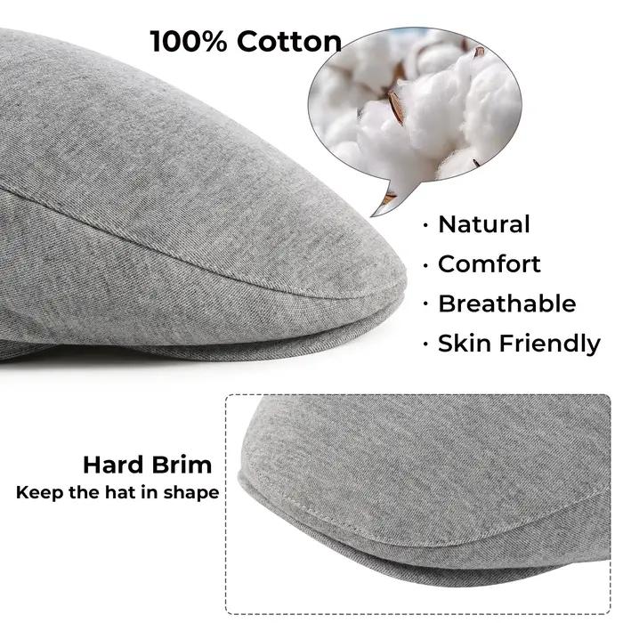 Casquette Gavroche Classique JGAGOUL pour Homme 100% Coton