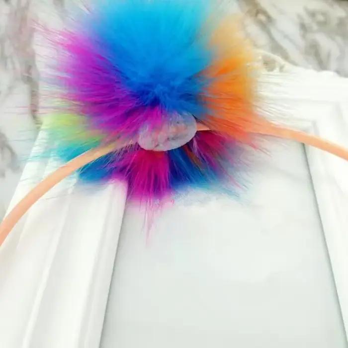 Cool femmes fille adulte Pompon boule bandeau