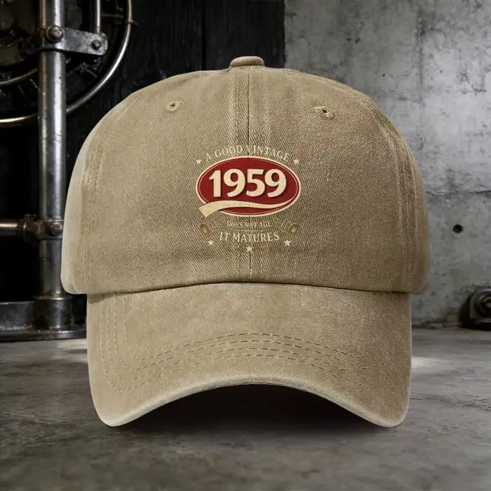 Une casquette effet délavé