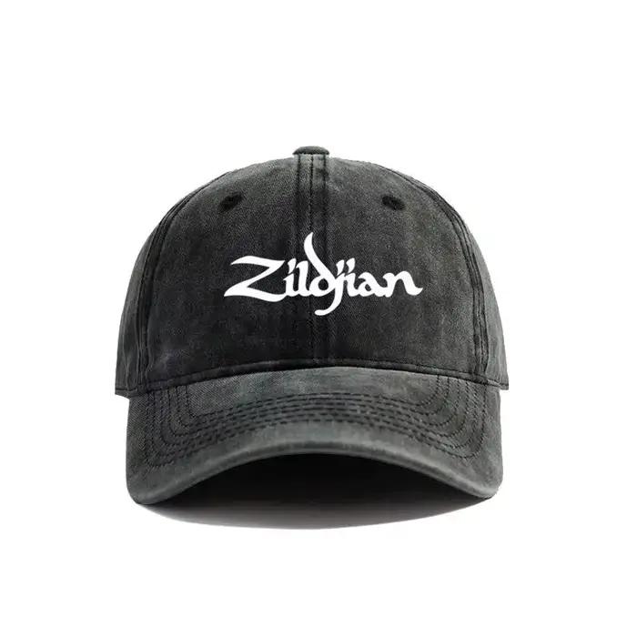 2025 Zildjian casquettes de Baseball chapeaux en détresse casquette hommes femmes rétro en plein air été réglable