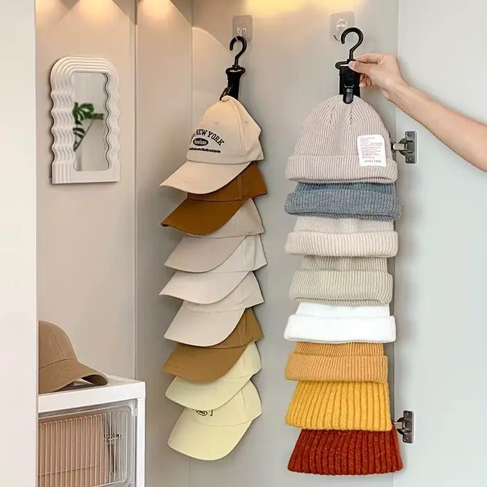 Stockage de chapeaux avec 8 Clips