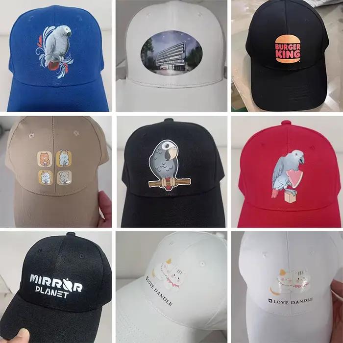 Casquettes de baseball personnalisées Chapeau Logo personnalisé Casquette pour hommes Hip Hop Snapback Réglable Broderie Impression DIY Logo d'équipe Casquettes de baseball de créateur