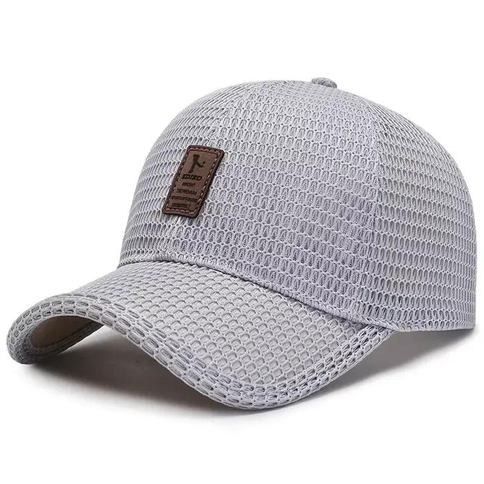 Casquette de baseball en maille pour homme