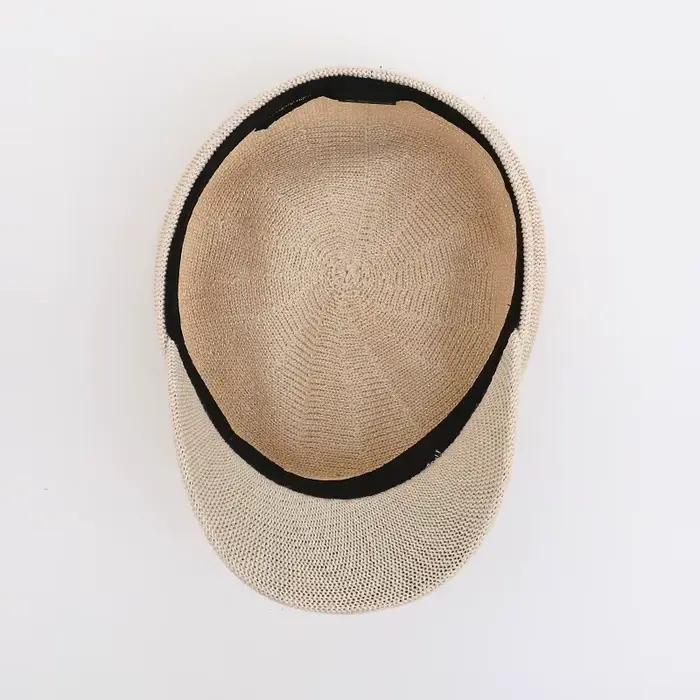 Béret en lin élégant pour femme
