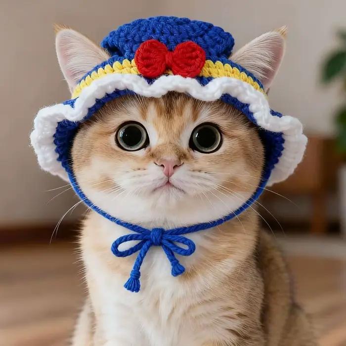 Nouveau Chapeau Amusant pour Chat