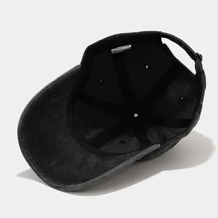 Casquette de Baseball en coton délavé pour hommes et femmes