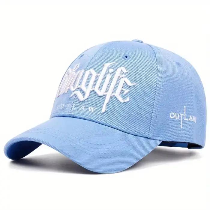2025 Creative nouveau chapeau de baseball Riot LIFE brodé hommes rue Hip Hop skateboard