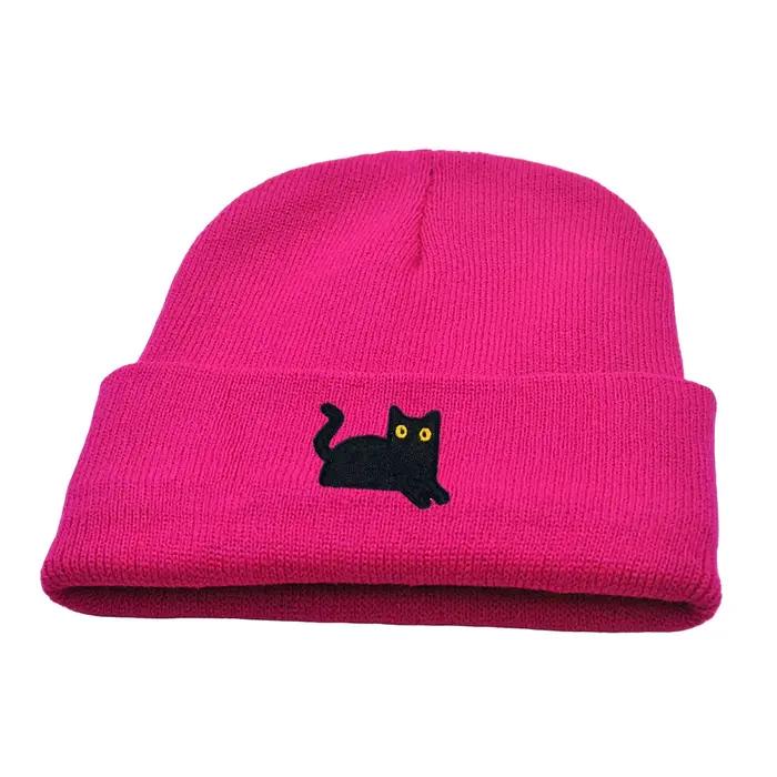 Chapeau pull tricoté chaud pour hommes et femmes