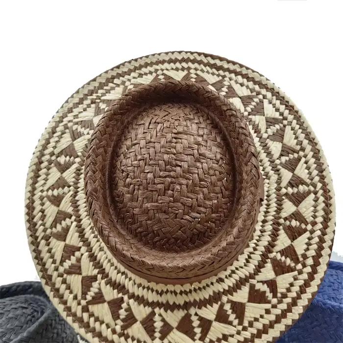 Chapeau de paille femmes respirant
