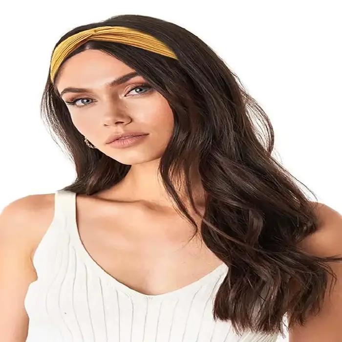 Huachi bandeaux pour femmes torsion noué