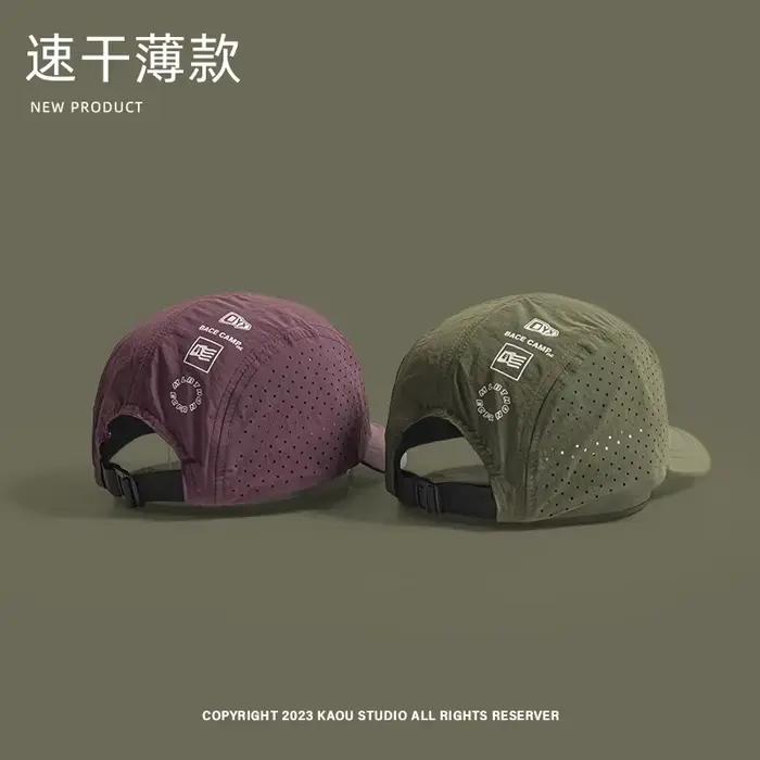 Casquettes de Baseball d'été à 5 panneaux pour hommes et femmes