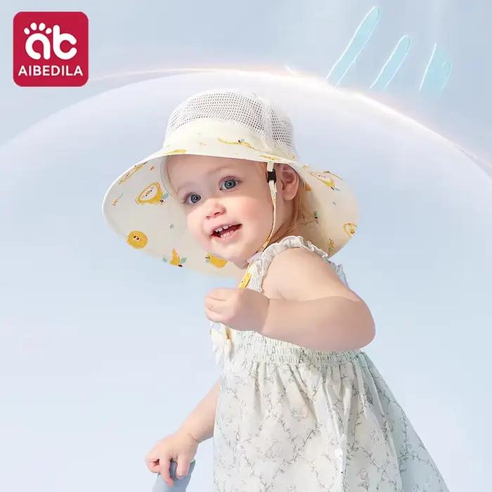 AIBEDILA Chapeau de soleil pour bébé
