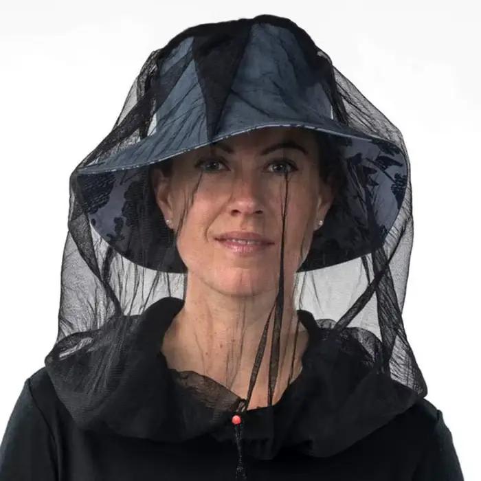 Chapeau anti-moustique masque
