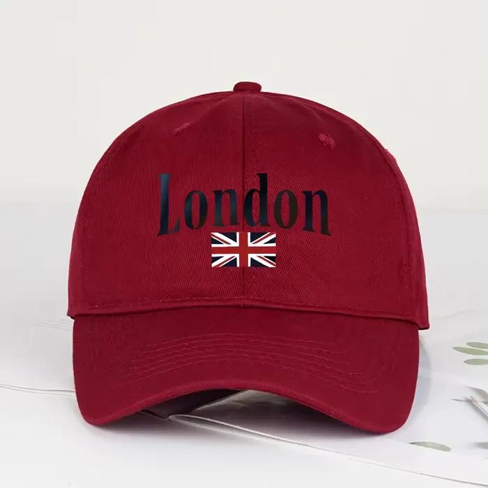 Casquette de baseball à imprimé Union Jack de Londres