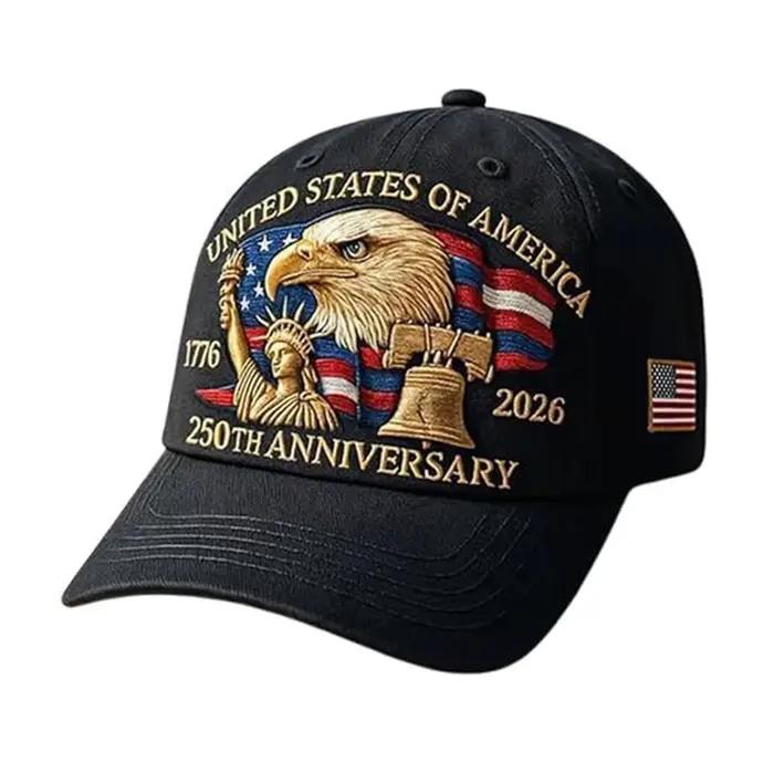 Casquette USA 250e anniversaire avec aigle chauve