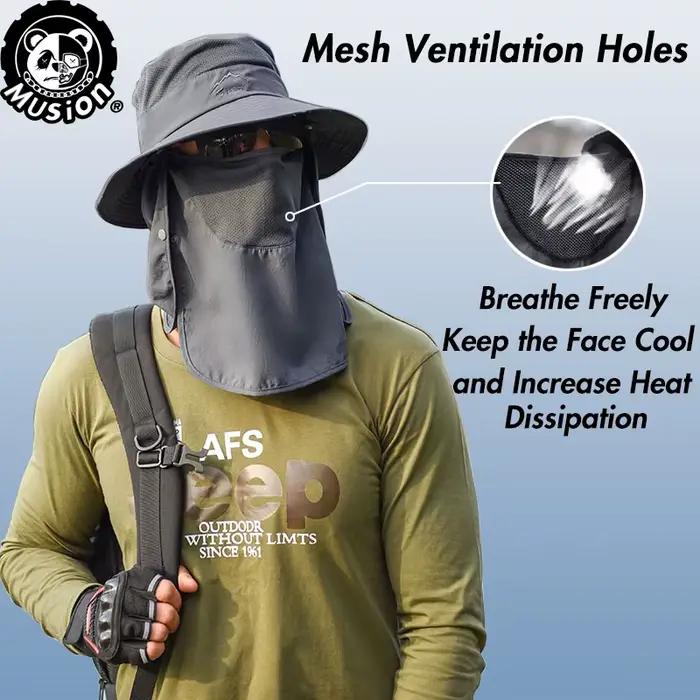 Musion – chapeau seau Anti UV pour hommes