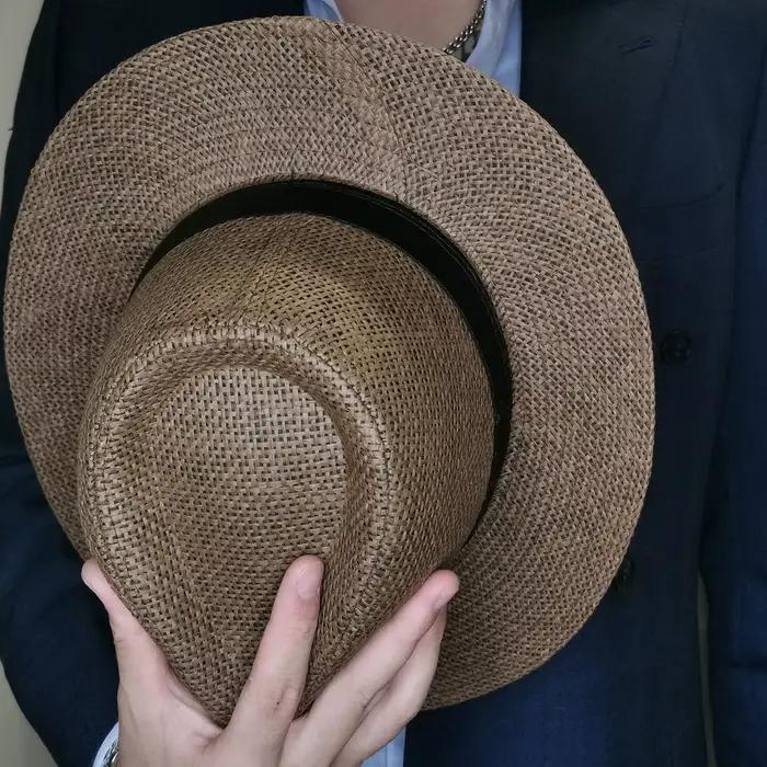 Chapeau de paille andernaturel unisexe