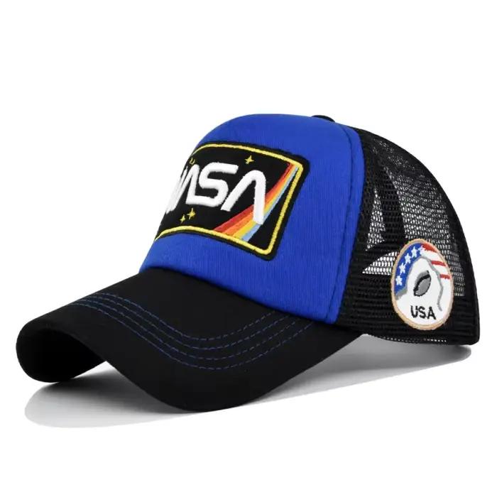 Nouvelle casquette de baseball brodée NASA 3D premium
