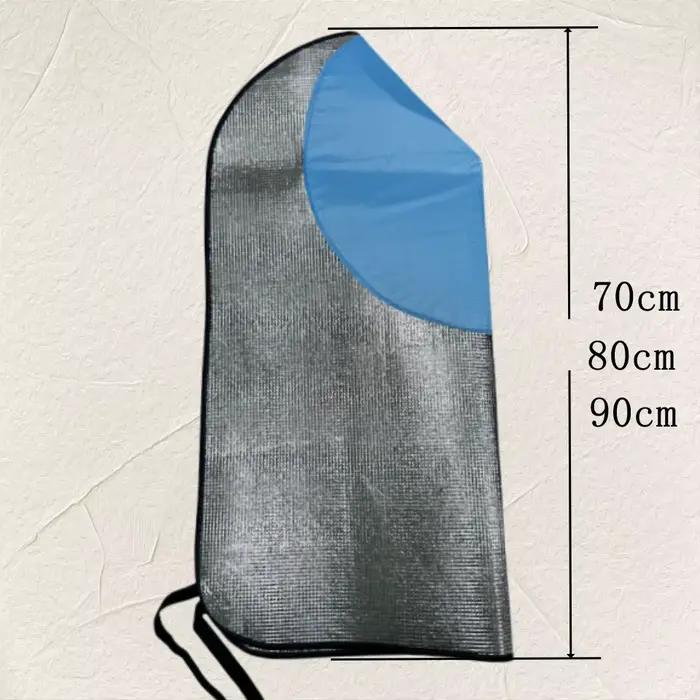 Cape à capuche de protection contre le soleil et la pluie – Chapeau UV respirant pour l'agriculture/jardinage