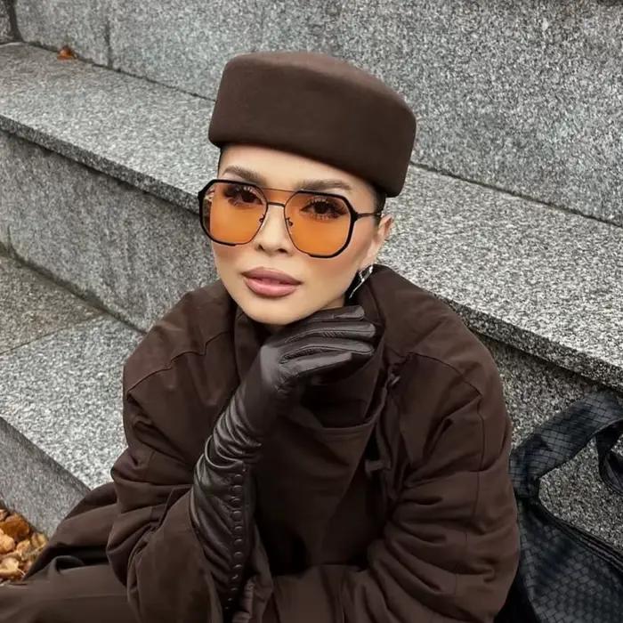 Ins blogueur 100% laine Fedoras à dessus plat chapeau femmes Vintage élégant pilulier