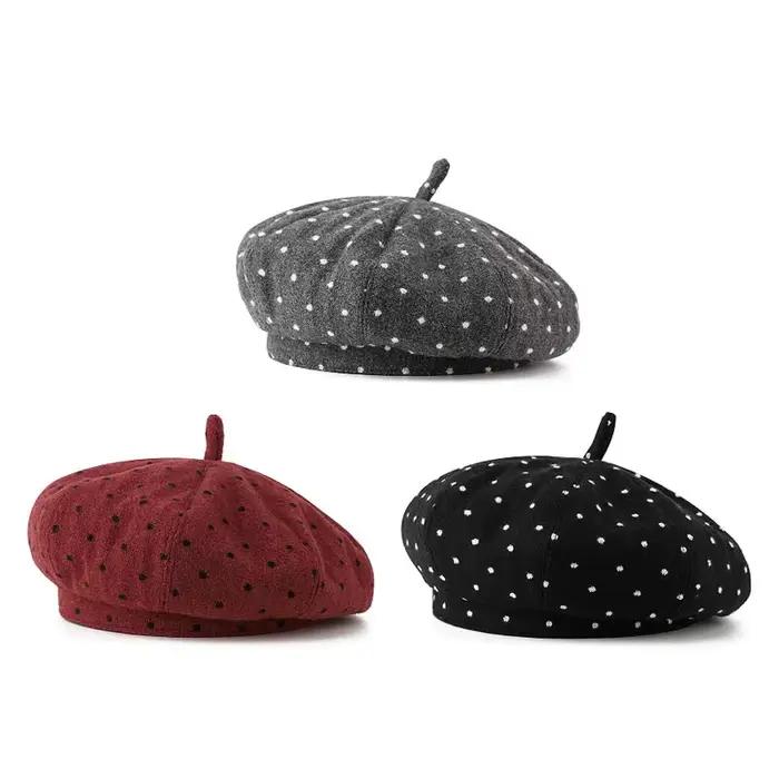 Béret femmes automne hiver chapeaux