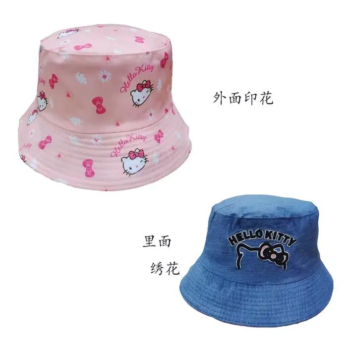 Chapeau de pêcheur brodé double face Curemi pour hommes et femmes