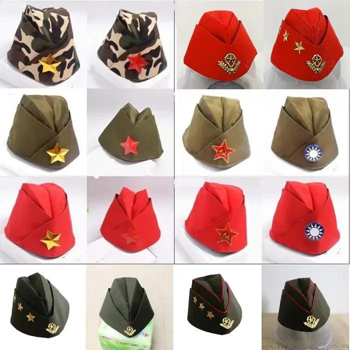 Chapeau militaire à la mode