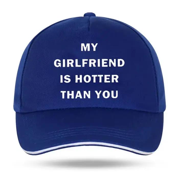 Casquette de baseball « My Girlfriend Is Hotter Than You » pour petit ami