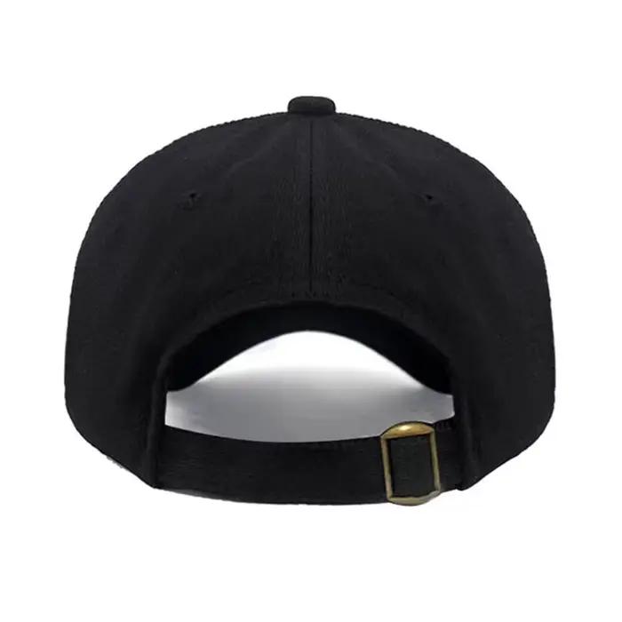 Casquette de baseball brodée avec initiales A-Z pour hommes et femmes