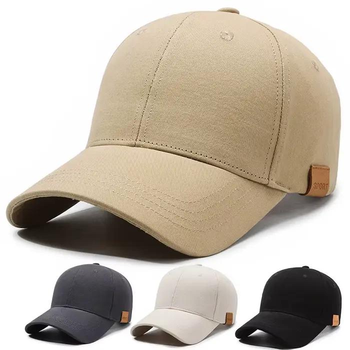 Casquette de baseball pour homme grande taille