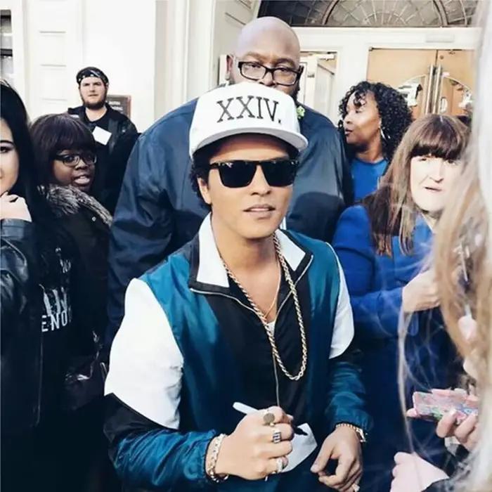 Casquette de Baseball unisexe Bruno Mars 24k Gorras magiques K-pop coton os rappeur XXIV papa chapeau Hip Hop Snapback