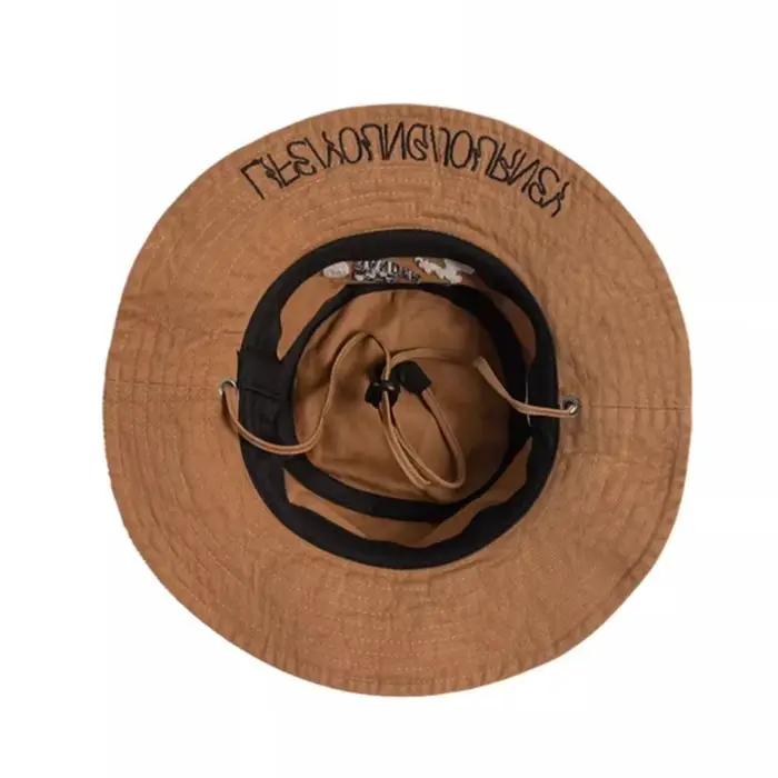 Chapeau pliable imperméable pour homme et femme protection solaire anti-UV randonnée camping été occasions décontractées