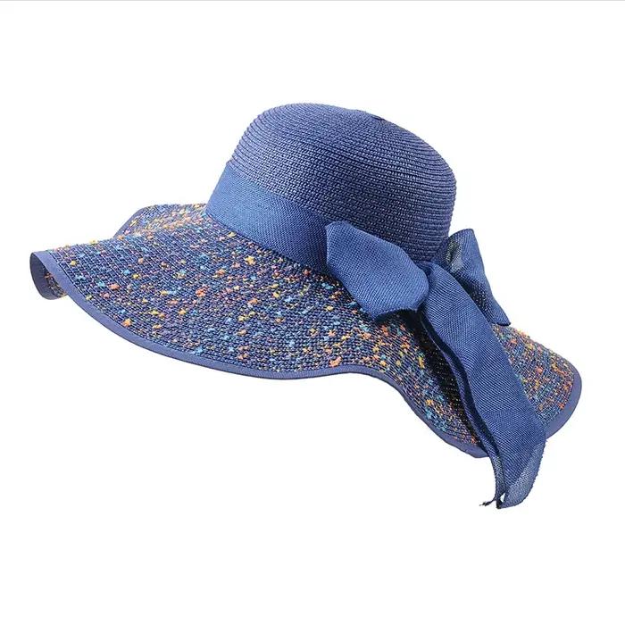 Chapeau de Paille à Grand Bord pour Femme
