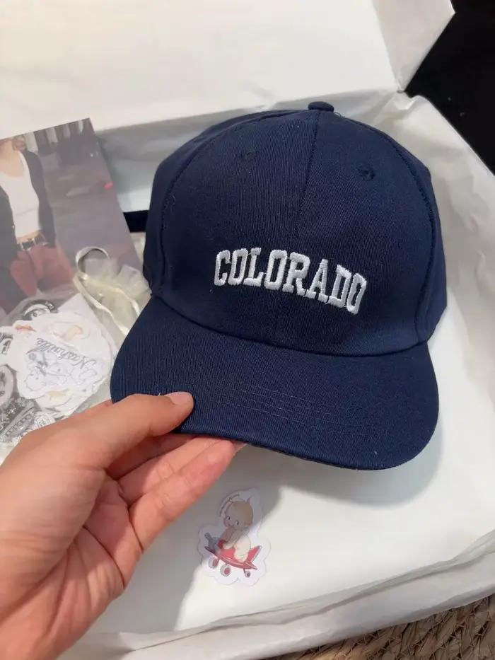 Casquette de baseball vintage américaine pour femme