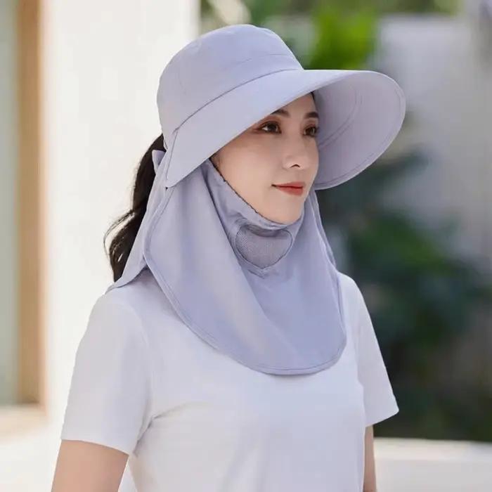 Chapeau de soleil pliable à large bord