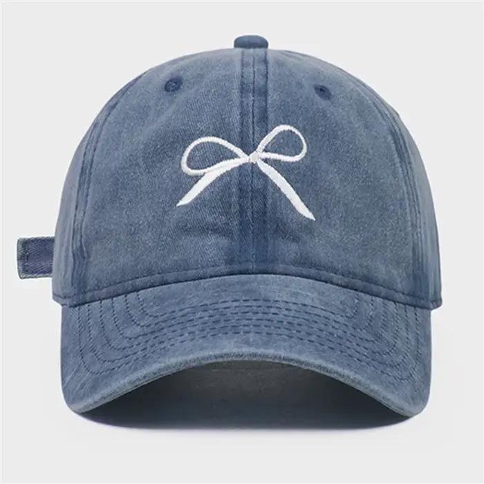 Casquette de Baseball délavée en coton pour femmes