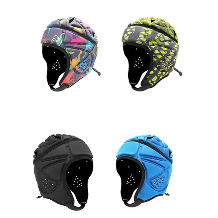 Protège-tête de rugby et de football protection de la tête casque de protection souple pour réduire les chocs casquette pour enfants et jeunes joueurs occasions sportives