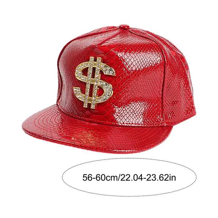 Crocodile Hip-hop casquettes or dollar signe mode pause danse rue