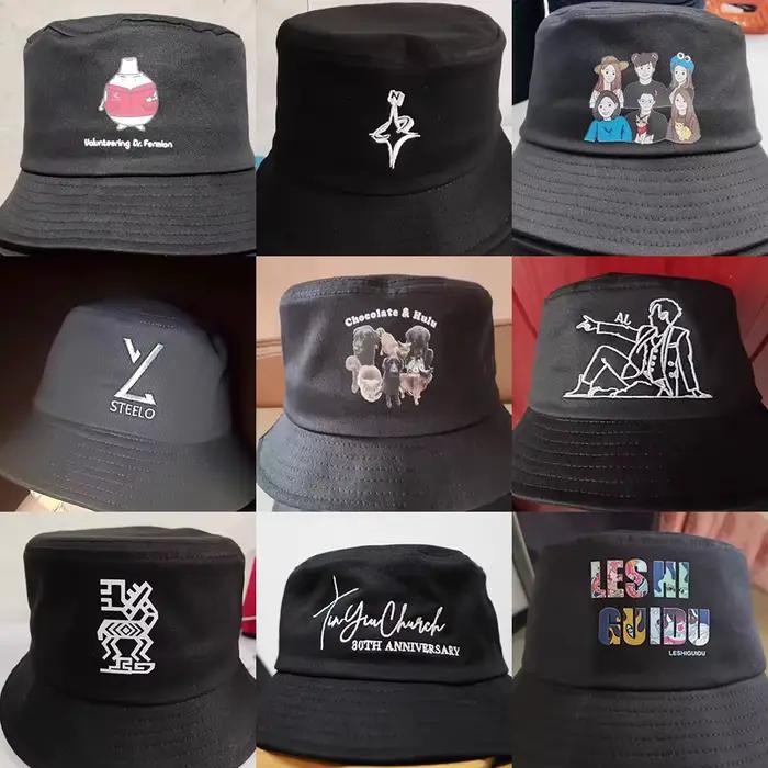 Chapeau seau avec LOGO personnalisé