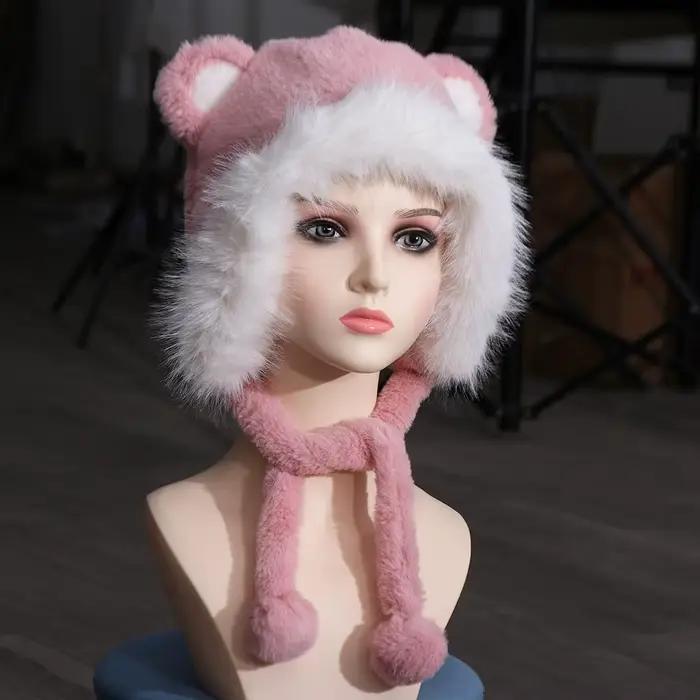 Chapeau d'oreille ours mignon coréen