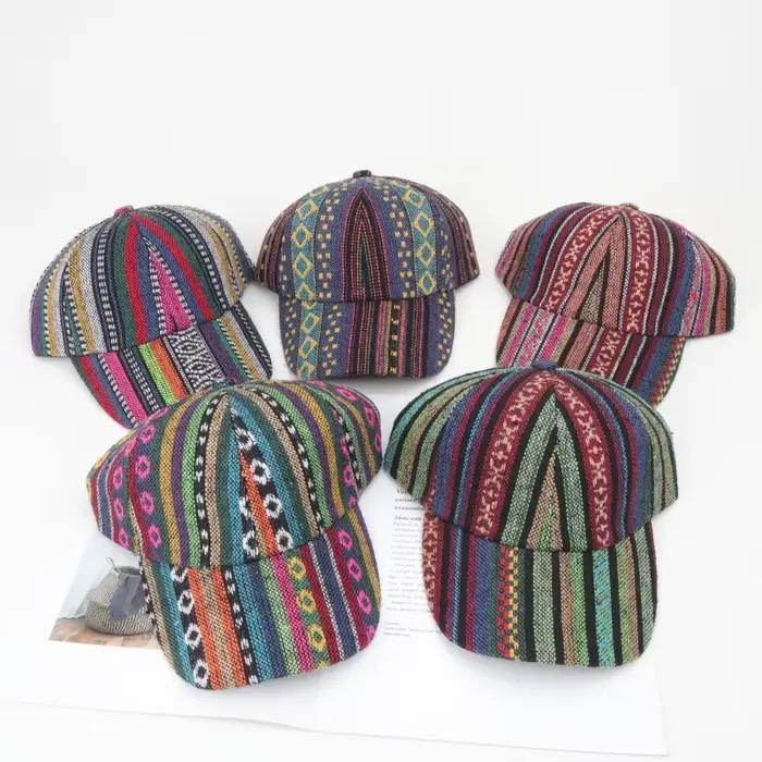 Casquette de baseball style bohème pour femme